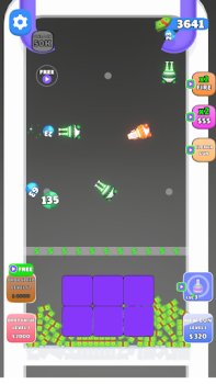 Descargar Guns and Bounce Rompecabezas para Android captura de pantalla 6