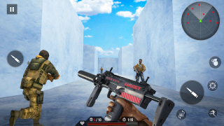 Descargar Juego FPS Encuentro de disparo Juegos de acción para Android captura de pantalla 3