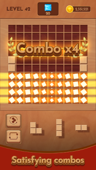 Descargar Woody Block Mania Rompecabezas para Android captura de pantalla 4