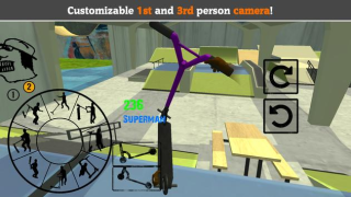 Descargar Scooter FE3D 2 Juegos de deporte para Android captura de pantalla 2