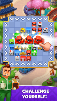 Descargar Traffic Jam Car Puzzle Match 3 Juegos casuales para Android captura de pantalla 2