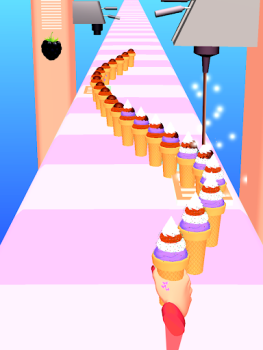 Descargar Ice Cream Stack Runner Games Arcada para Android captura de pantalla 6