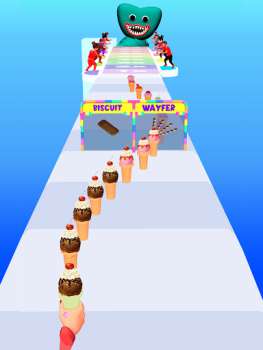 Descargar Ice Cream Stack Runner Games Arcada para Android captura de pantalla 7