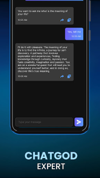 Descargar Chat GPT: GPT based AI ChatGOD Trabajo para Android captura de pantalla 4