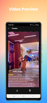 Descargar InSaver - Video Downloader Social para Android captura de pantalla 3