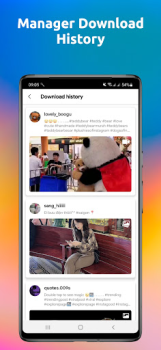 Descargar InSaver - Video Downloader Social para Android captura de pantalla 4