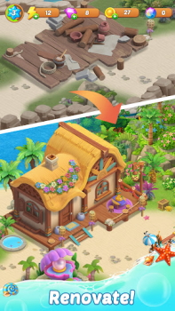 Descargar Adventure Island Merge: Save Simuladores para Android captura de pantalla 3