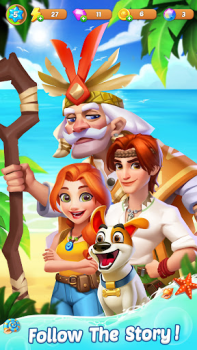 Descargar Adventure Island Merge: Save Simuladores para Android captura de pantalla 5