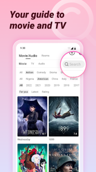 Descargar MovieRoom-K-Dramas,Nollywood Social para Android captura de pantalla 2