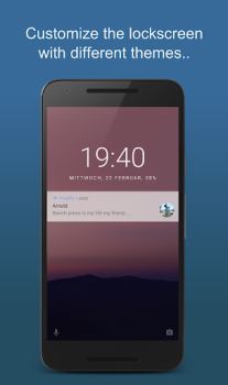 Descargar Floatify Lockscreen Personalización para Android captura de pantalla 2