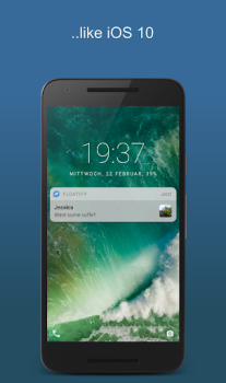 Descargar Floatify Lockscreen Personalización para Android captura de pantalla 3