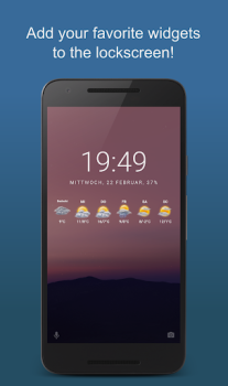 Descargar Floatify Lockscreen Personalización para Android captura de pantalla 4
