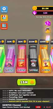 Descargar TCG Hyper Card Idle Streamer Juegos de mesa para Android captura de pantalla 5