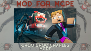 Descargar Choo Choo Charles Mod for MCPE Simuladores para Android captura de pantalla 2