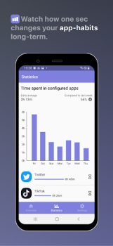 Descargar one sec | screen time + focus Trabajo para Android captura de pantalla 2