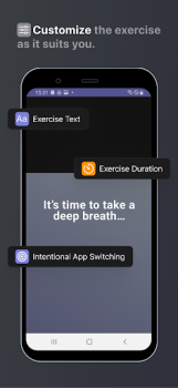 Descargar one sec | screen time + focus Trabajo para Android captura de pantalla 4