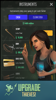 Descargar Idle Thieves - Mafia Tycoon Simuladores para Android captura de pantalla 5