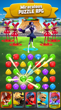 Descargar Miraculous Puzzle Hero Match 3 Juegos casuales para Android captura de pantalla 5