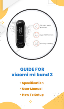 Descargar xiaomi mi band 3 instruction Educación para Android captura de pantalla 3