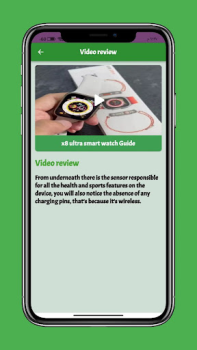 Descargar x8 ultra smart watch Guide Educación para Android captura de pantalla 5