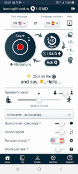 Descargar I-SAiD Aprendizaje de oído Educación para Android captura de pantalla 3