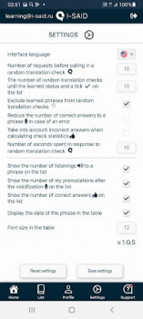 Descargar I-SAiD Aprendizaje de oído Educación para Android captura de pantalla 7