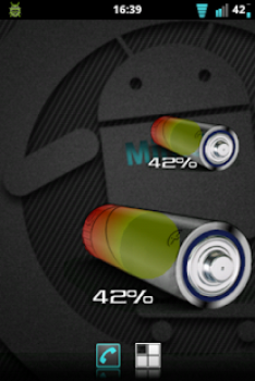 Descargar 3D AA Battery Widget Herramientas para Android captura de pantalla 2
