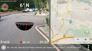 Descargar 3D Compass Plus Mapas y navegación para Android captura de pantalla 3
