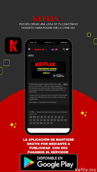 Descargar Keflix  Prime Entretenimiento para Android captura de pantalla 3