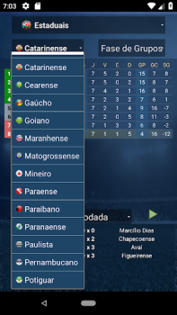 Descargar Brasfoot Juegos de deporte para Android captura de pantalla 6