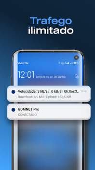Descargar GDMNET Pro - Client VPN - SSH Trivialidades para Android captura de pantalla 3