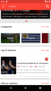 Descargar Zona Tv Box Deporte para Android captura de pantalla 2