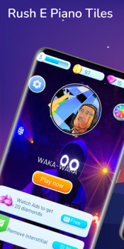 Descargar Rush E Piano tiles Música para Android captura de pantalla 5