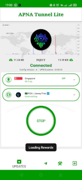 Descargar APNA TUNNEL LITE Herramientas para Android captura de pantalla 2