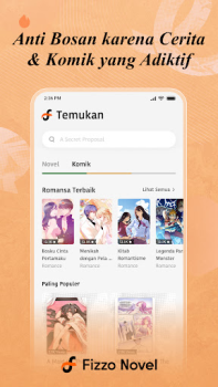 Descargar Fizzo - Historias y Novelas Libros y referencia para Android captura de pantalla 4