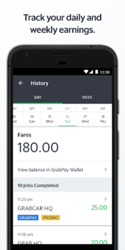 Descargar Grab Driver: App for Partners Mapas y navegación para Android captura de pantalla 4