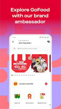 Descargar Gojek - Transportasi & Makanan Viajes para Android captura de pantalla 3