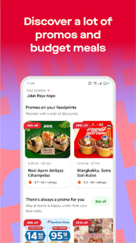 Descargar Gojek - Transportasi & Makanan Viajes para Android captura de pantalla 4