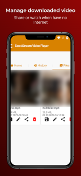 Descargar DoodStream Video Player Editores y reproductores de video para Android captura de pantalla 4