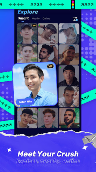 Descargar HeeSay - Blued LIVE & Dating Social para Android captura de pantalla 5