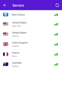 Descargar Oasis VPN ( Fast VPN) Herramientas para Android captura de pantalla 3