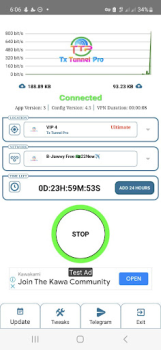 Descargar Tx Tunnel Pro - Super Fast Net Herramientas para Android captura de pantalla 2