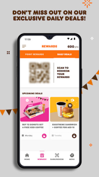 Descargar Dunkin' UAE - Rewards & Deals Comida y bebida para Android captura de pantalla 2