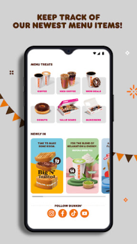 Descargar Dunkin' UAE - Rewards & Deals Comida y bebida para Android captura de pantalla 3