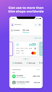 Descargar Pyypl - it’s your money Finanzas para Android captura de pantalla 3