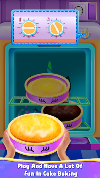 Descargar Unicorn Cake Maker-Bakery Game Juegos de aprendizaje para Android captura de pantalla 5