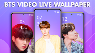 Descargar BTS Video live wallpaper 3D Personalización para Android captura de pantalla 5