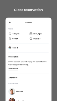 Descargar Loft Fitness Salud y estado fisico para Android captura de pantalla 5