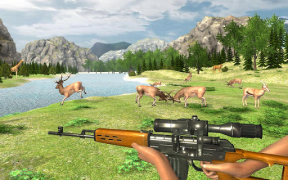 Descargar Real Jungle Animals Hunting Juegos de acción para Android captura de pantalla 2