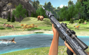 Descargar Real Jungle Animals Hunting Juegos de acción para Android captura de pantalla 3